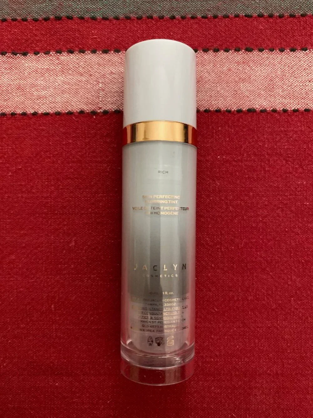 Jaclyn Cosmetics Skin Perfecting Blurring Tint RICH 30 ML/ 1 FL OZ NIB